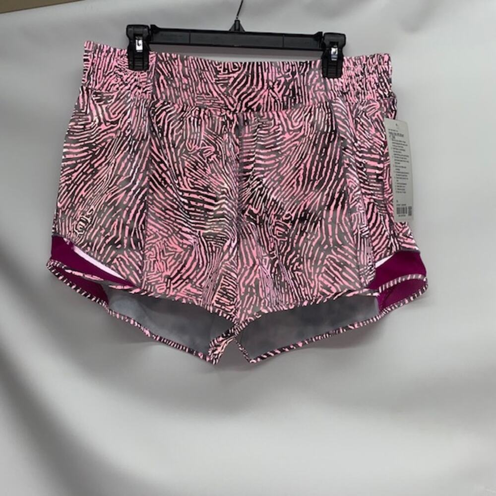 Lululemon Hotty Hot Reflective Seawheeze Pink 14